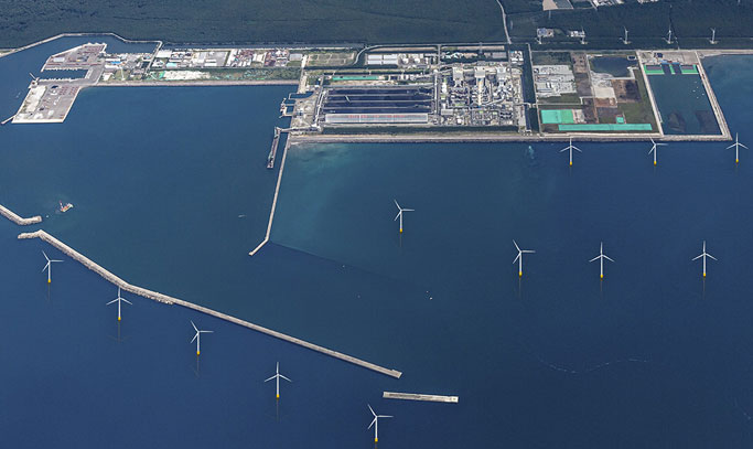 Akita offshore wind power